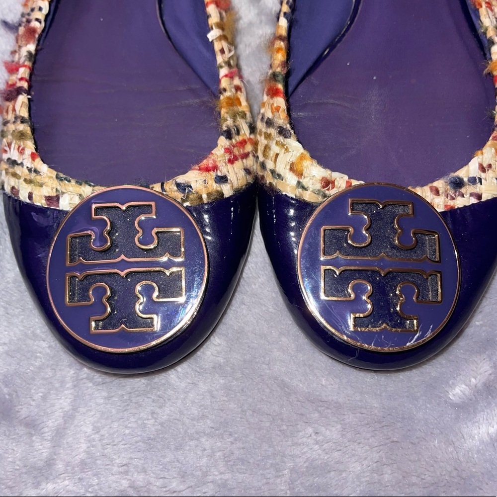 Tory Burch Tweed flats